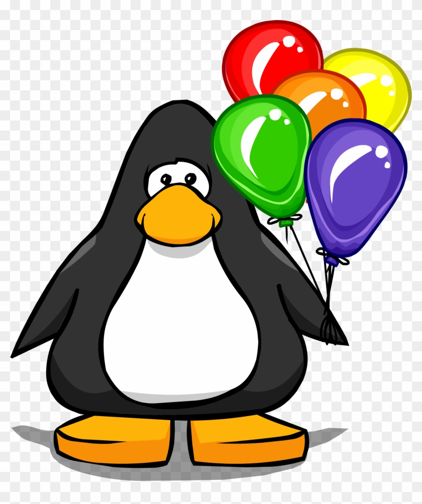 Bunch Of Balloons - Penguin With A Top Hat #262655