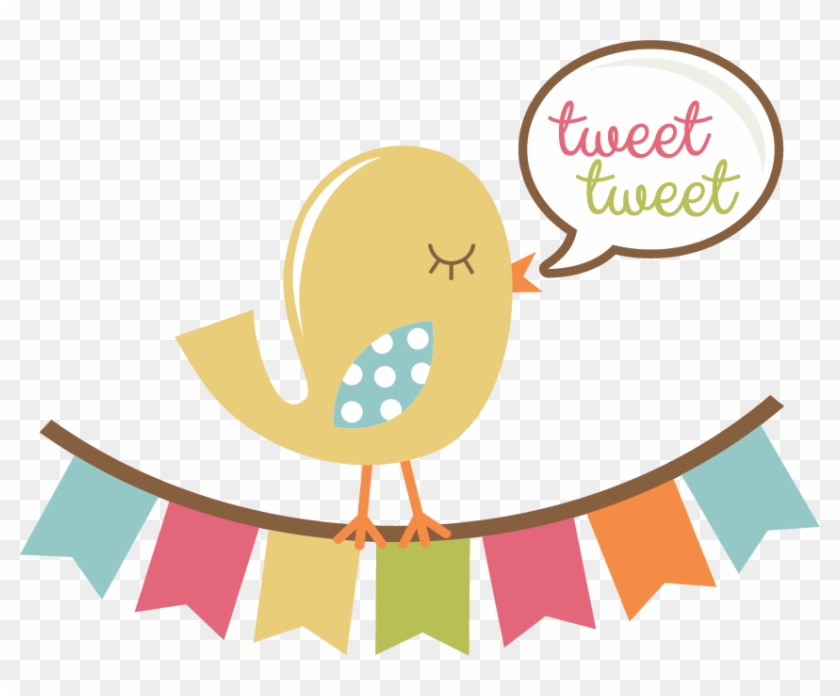 Tweet Tweet Bird Svg Scrapbook Title Bird Svg File - Scrapbook Bird #263197