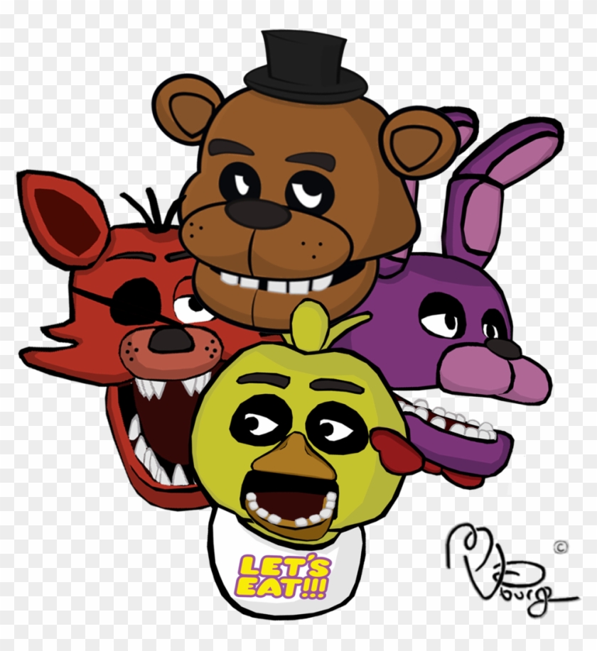 Clipart Fnaf - Unofficial Freddy Drawing Guide How To Draw Your Favorite, c...