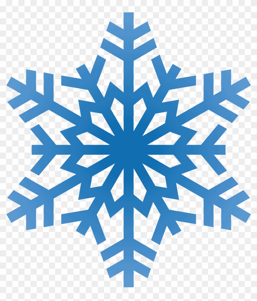 Widescreen Snowflake Picture - Snowflake Clipart Transparent Background #264469