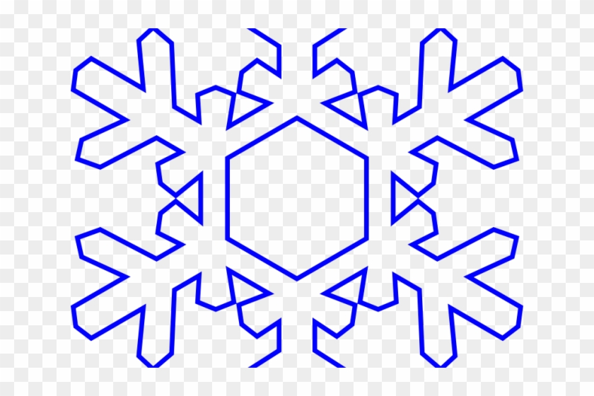 Large Snowflake Cliparts - Schneeflocke Clipart #264477