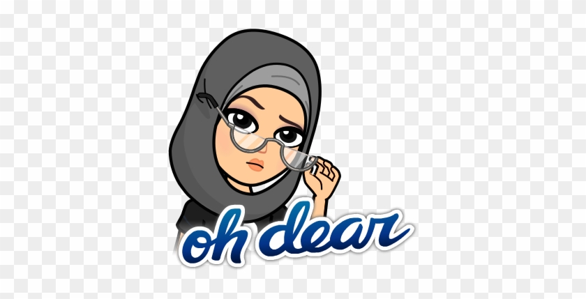 Now That My Ranting Is Over I Thought I Might Try To - Hijabi Bitmoji #1732499