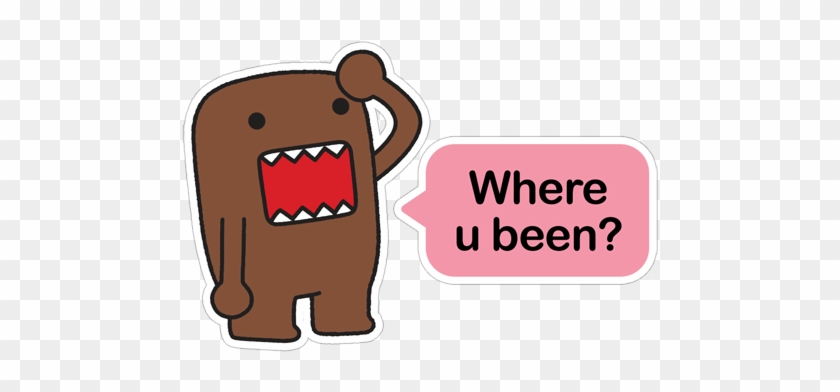 Domo Clipart Sticker - Cartoon #1732924