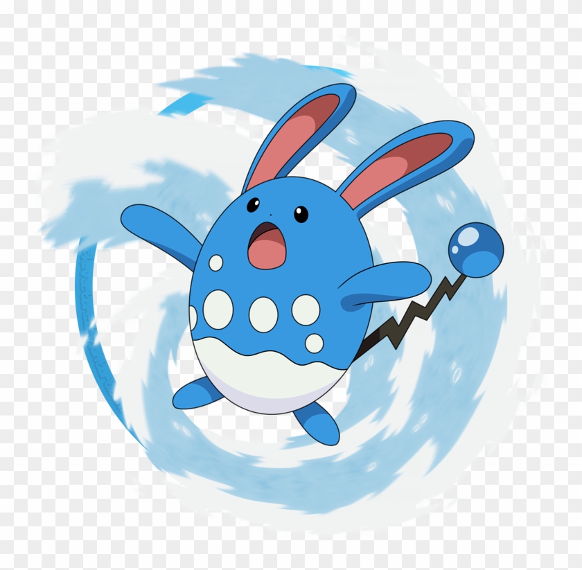 Hd Azumarill 07 By Pokevectors - Cartoon #1733777