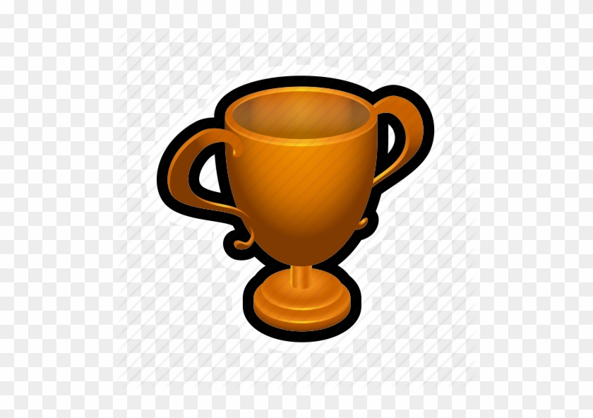 512 X 512 1 0 - Gold Trophy Png Icon #1734334