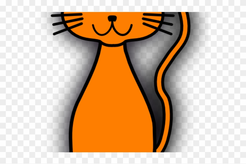 Cat Clipart Orange - Kitten Clip Art #1735116