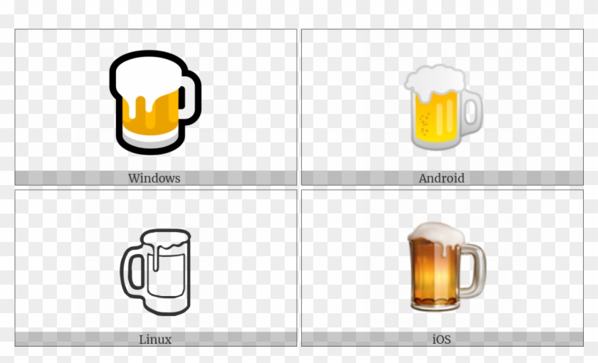 Beer Mug On Various Operating Systems - Beer Mug On Various Operating Systems #1736100