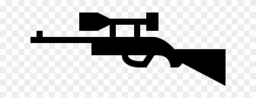 Gun Shot Clipart Long Gun - Icono Rifle #1737438