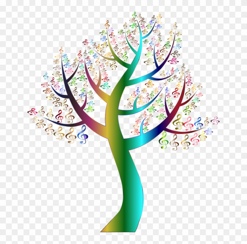 Drawing Computer Icons Cdr Encapsulated Postscript - Colorful Trees Transparent Background #1737488