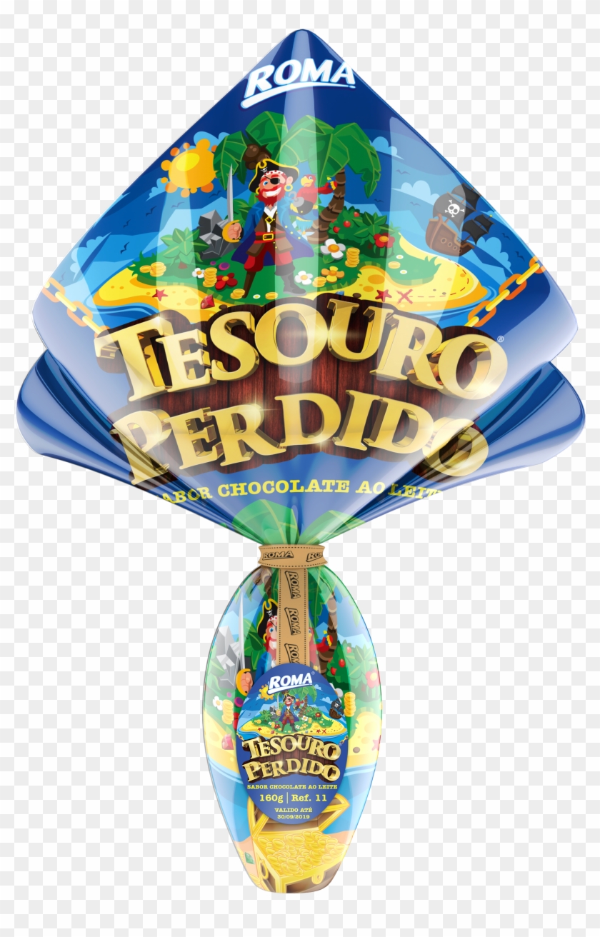 Lost Treasure Easter Egg Milk Chocolate Flavor 160g - Desenhos Dos Monstros Vs Aliens #1737624