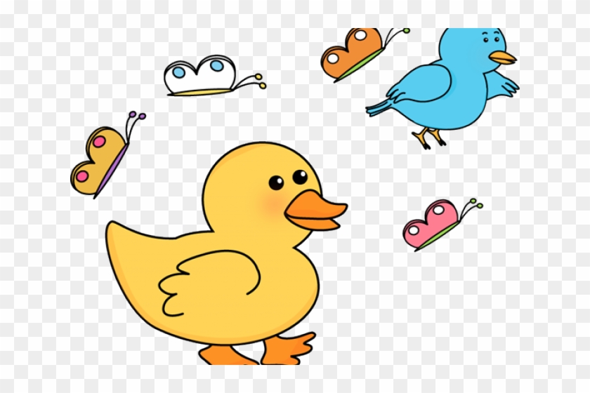 Spring Clipart Duck - Spring Clipart #1738863