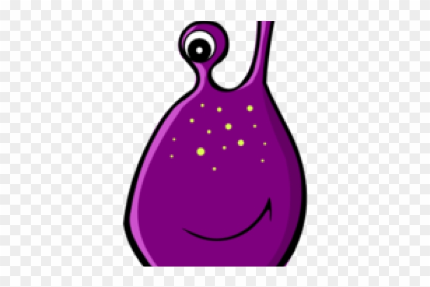 Alien Clipart Purple - Illustration #1740082