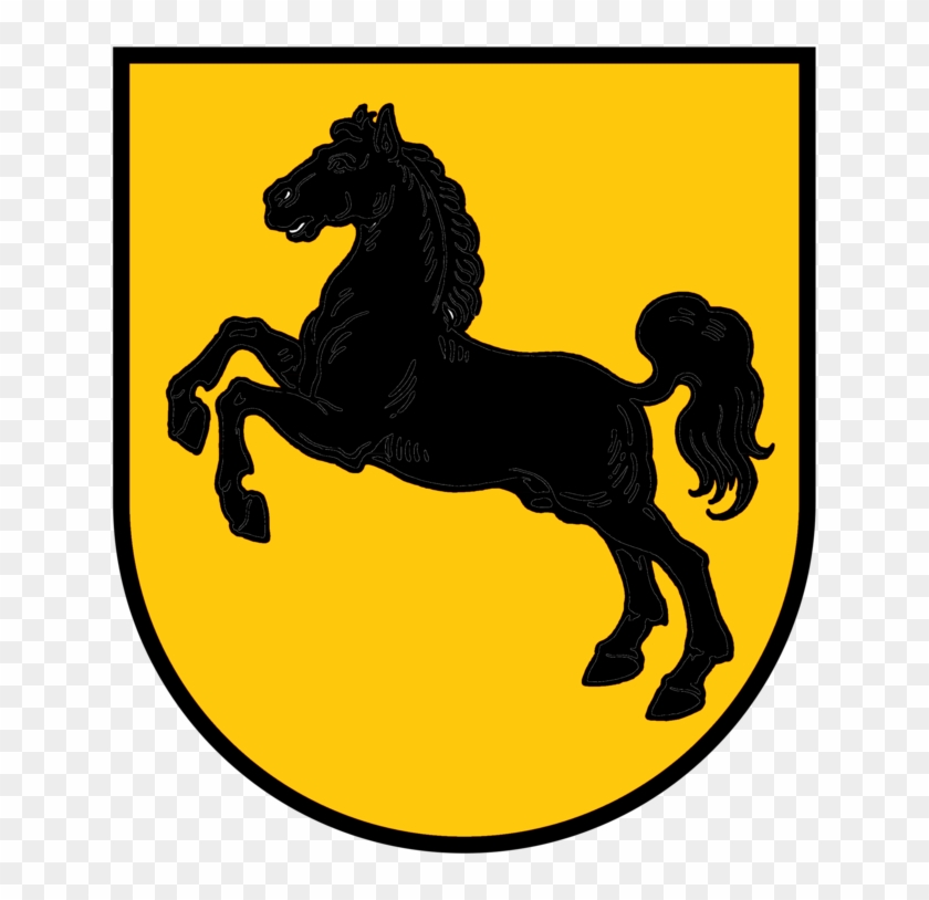 Coat Of Arms Of Saxony - Foundation Of Lower Saxony #1740097