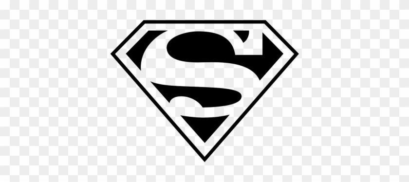 Black Superman Logo Free Cut Out Png Images - Superman Logo #1744220