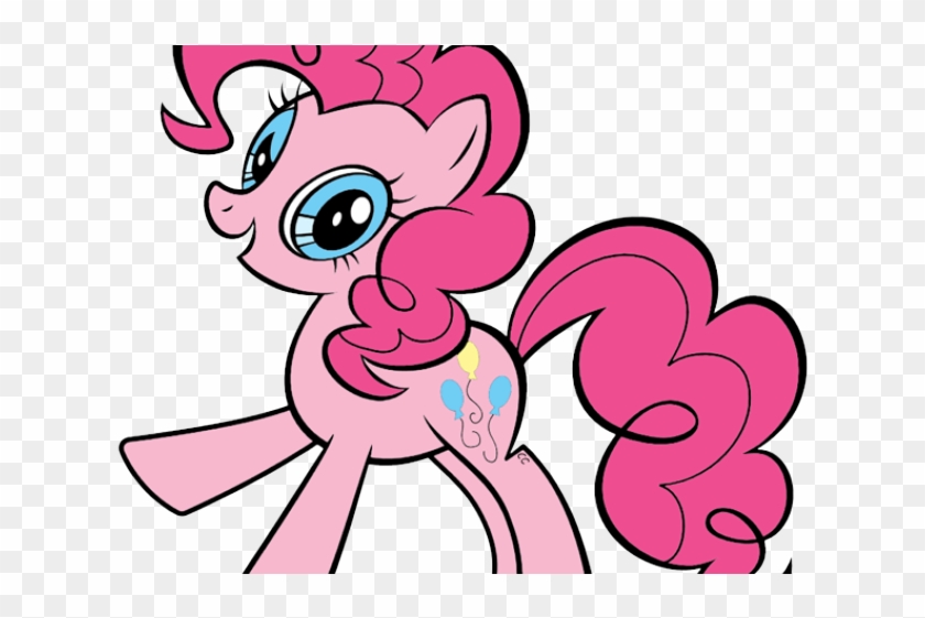 Pony Clipart Littl - Pinkie Pie Pony Coloring Page #1744248