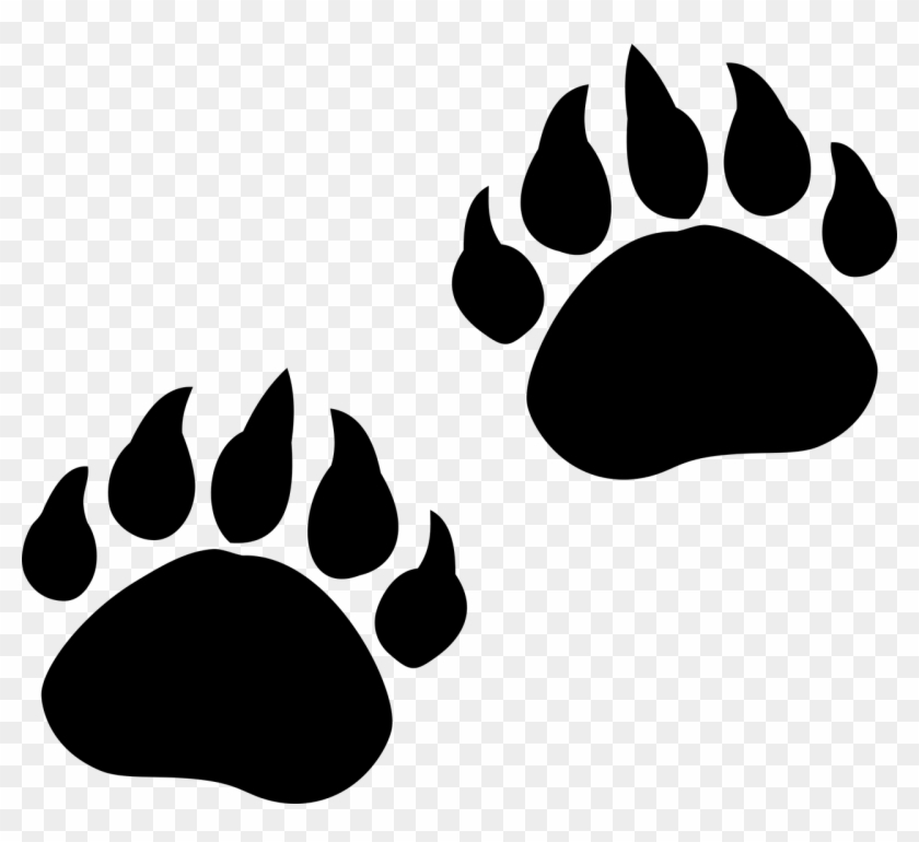 Traces-3002020 1280 - Bear Paw Print Png #1747161