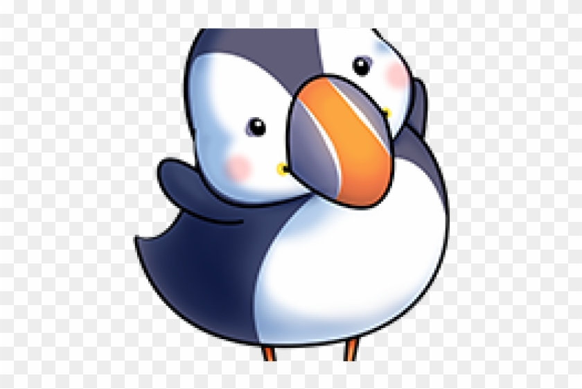 Puffin Clipart Cute - Baby Puffin Clip Art #1747512