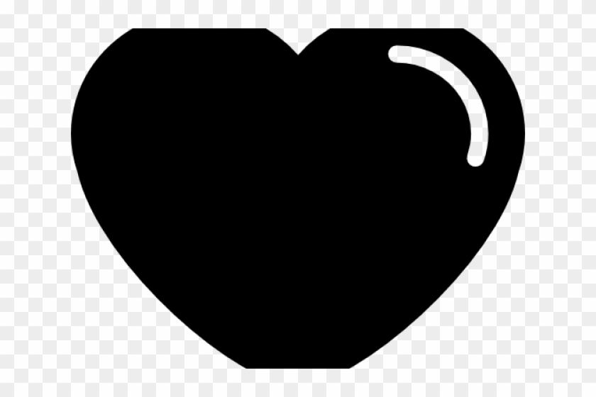 Heart Shaped Clipart Rounded - Heart #1748222