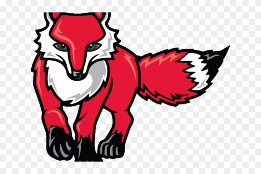 Red Fox Clipart Fox In Box - Marist Red Foxes #1748457