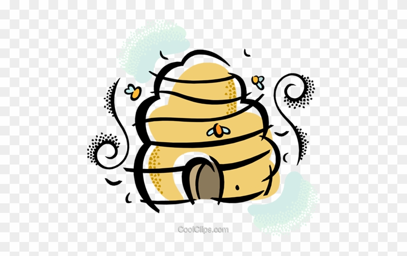 Bienenstock Clipart - Ear Against Its Hive #1749062