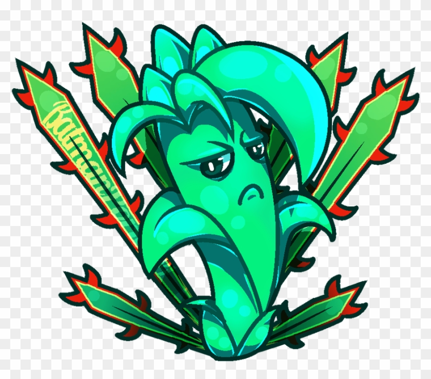 Agave By Batmanportal14 - Plants Vs Zombies 2 Chinese Version Character -  Free Transparent PNG Clipart Images Download