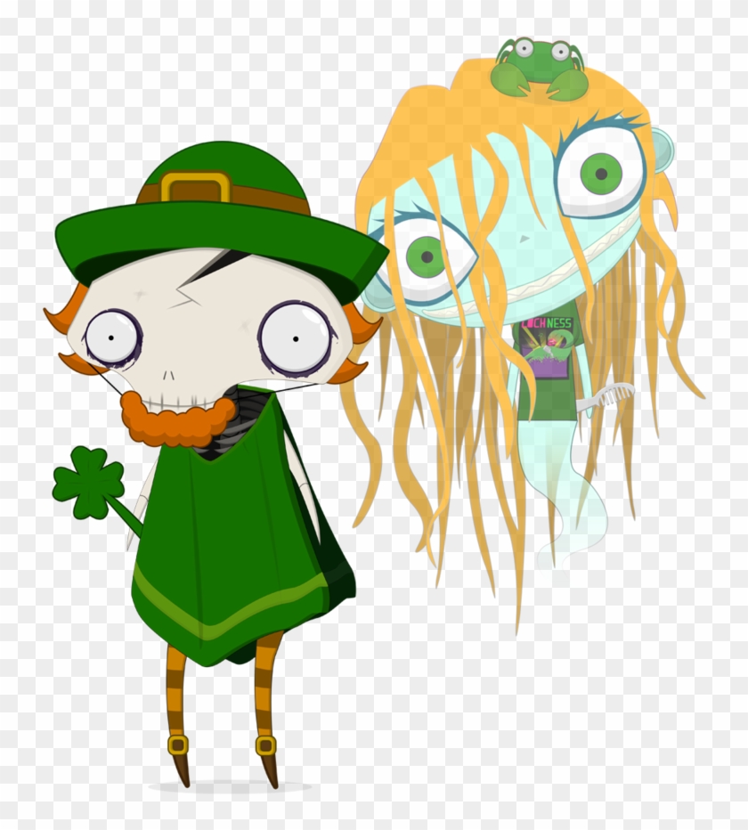 Kisspng Saint Patrick S Day Leprechaun Traps Art - Saint Patrick's Day Cartoon #1750749