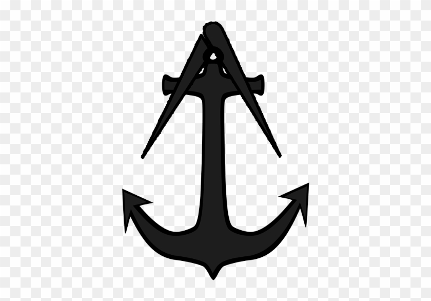 Freemasonry - Transparent Anchor Clipart #1752470