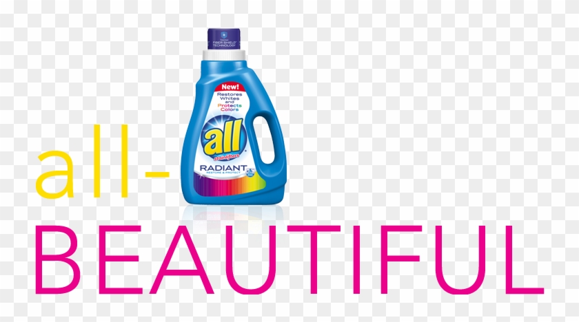 All Radiant Liquid Laundry Detergent - Bottle #1752774