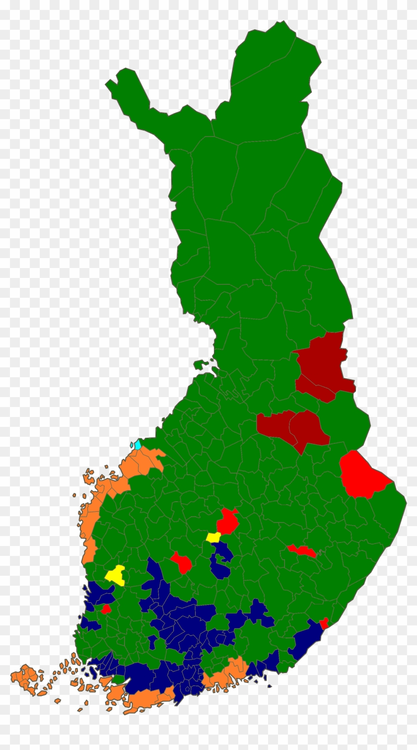 Results By Municipality Of The 2014 Ep Election In - Landskap Finland #1754115