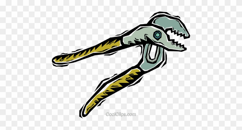 Adjustable Pliers Royalty Free Vector Clip Art Illustration - Illustration #1754364