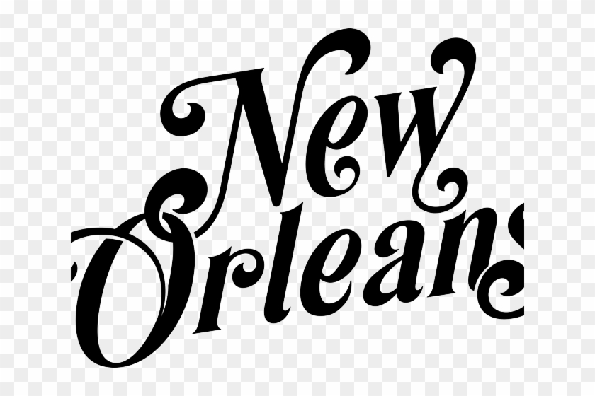 Skyline Clipart Nola - Calligraphy #1757620