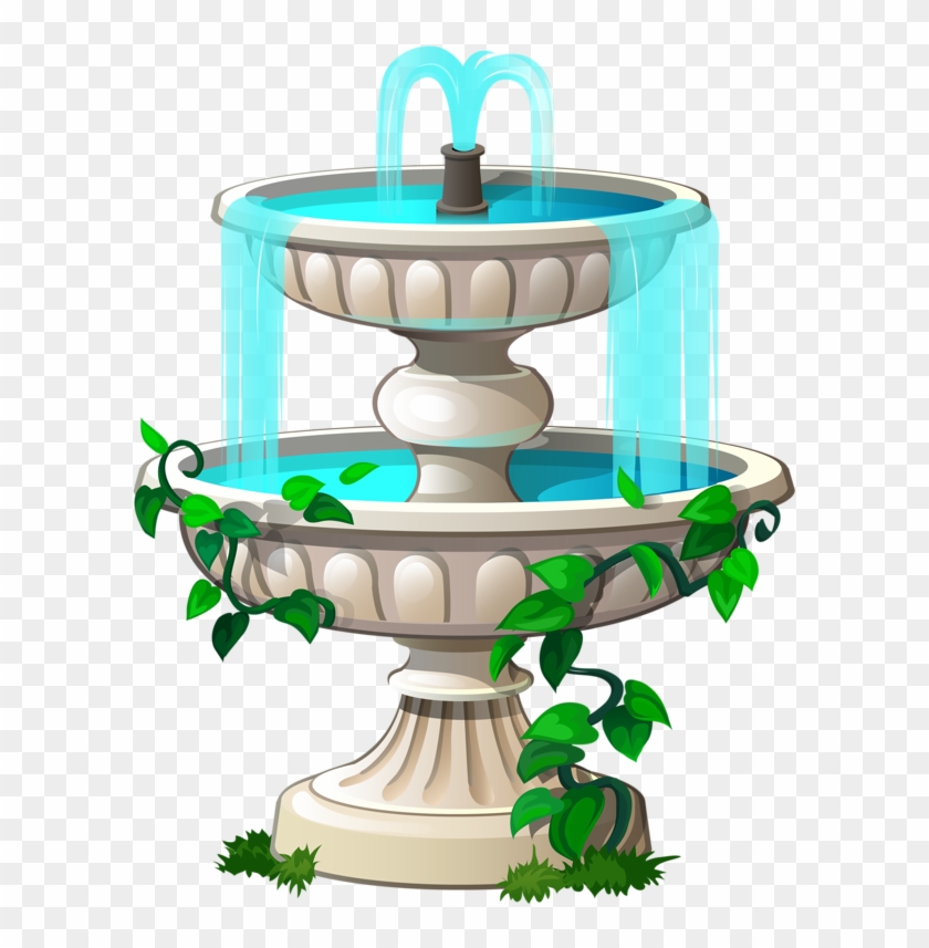 Simple Water Fountain Drawing Free Transparent PNG Clipart Images