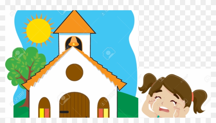 Clip Art Cute Church #1759281