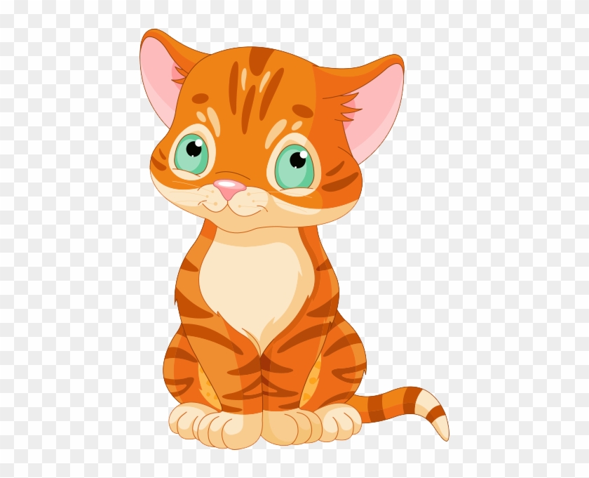 Orange Cat Clipart - Orange Cat Clipart - Full Size PNG Clipart Images ...