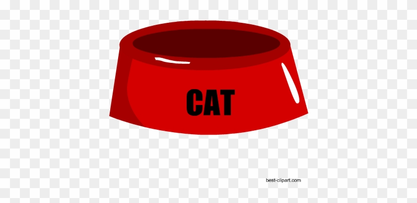 Cat Feeding Bowl Free Clip Art - Cat #265798