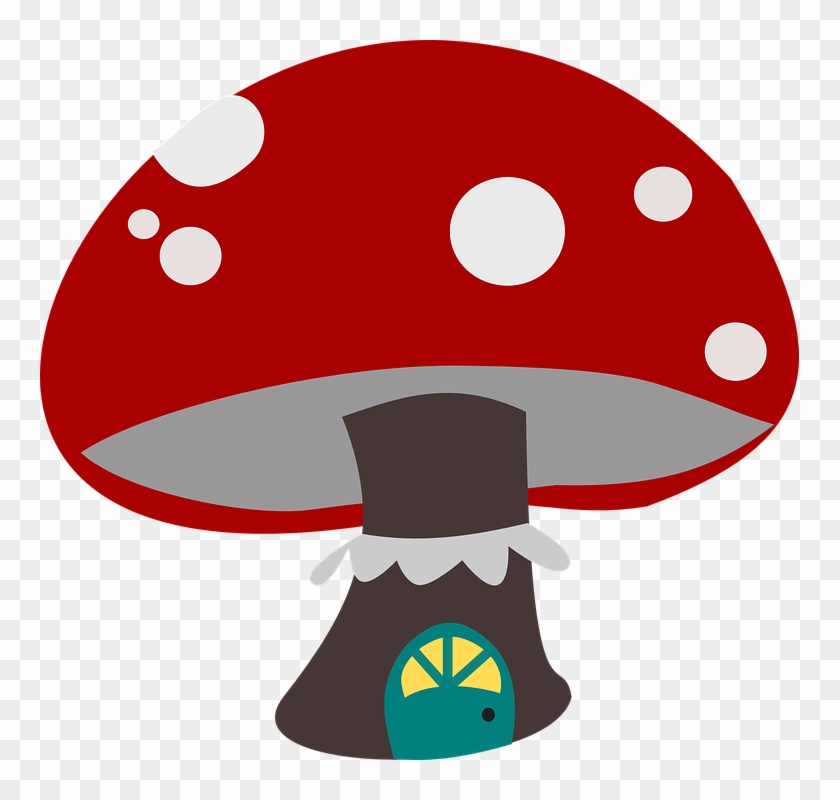 Mushroom House Clipart Png #267111