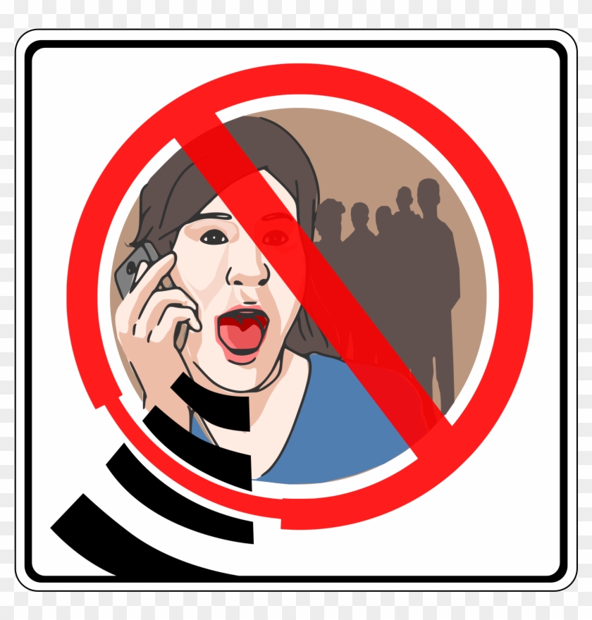 Clipart - No Gsm Sign #267880