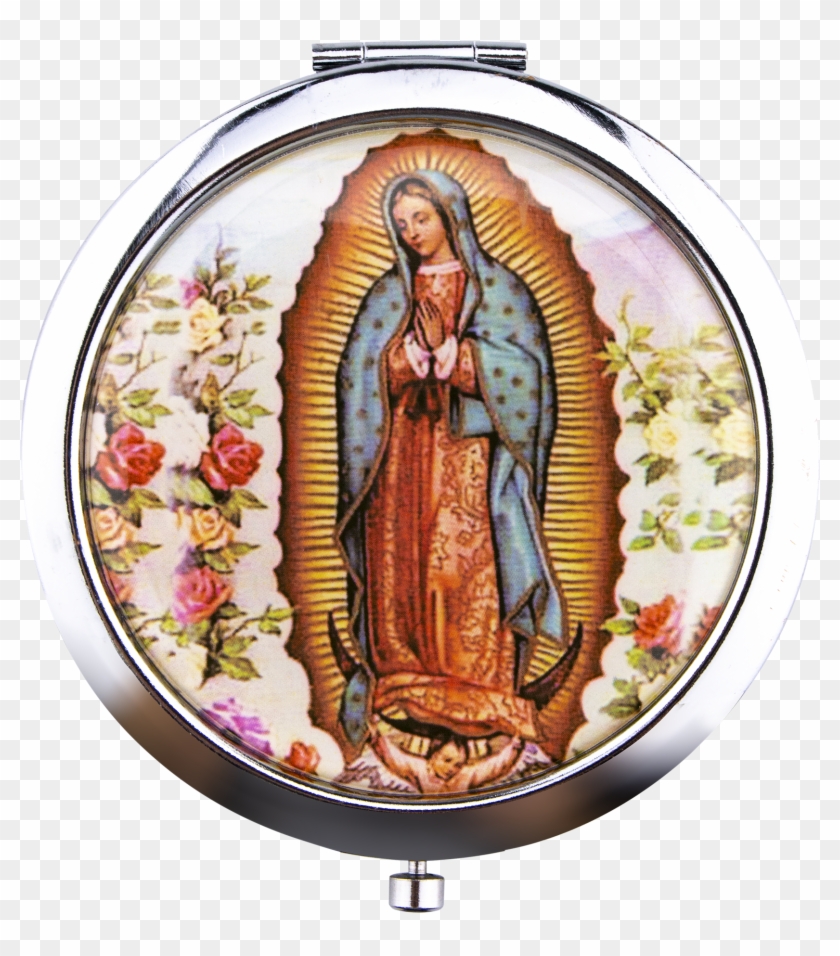 Espejo De Bolsillo De Nuestra Señora De Guadalupe - Our Lady Of Guadalupe #1759817