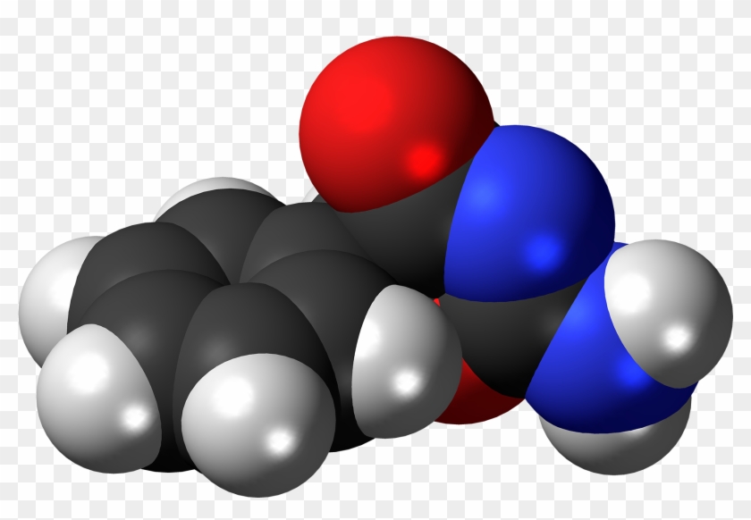 Pemoline Molecule Spacefill - Graphic Design #1759867