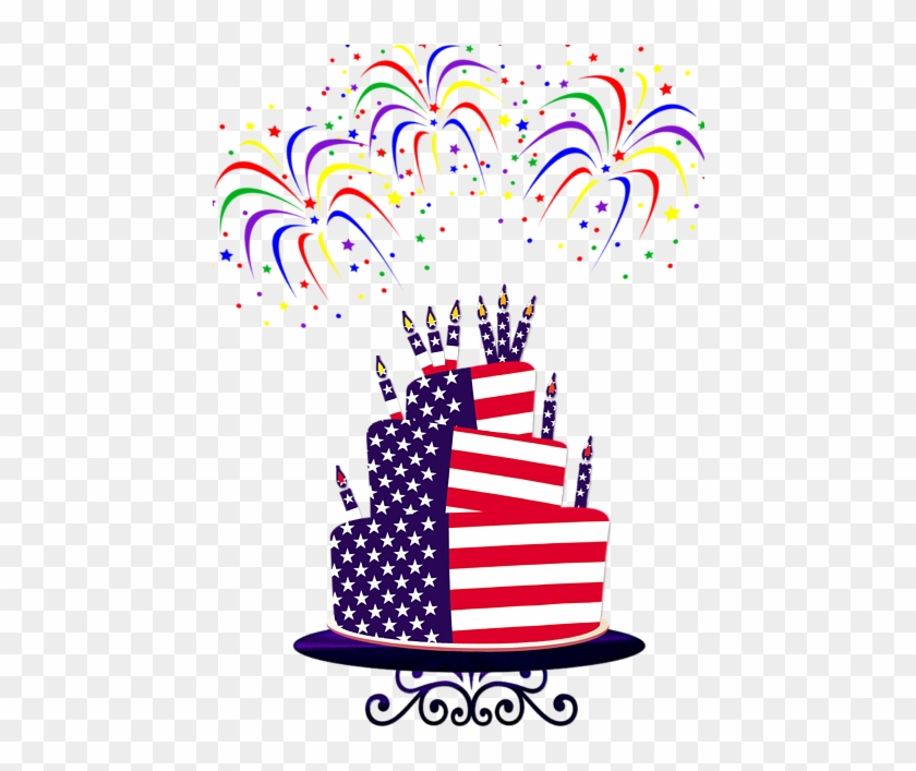 Art Happy Birthday Usa By Anne Kitzman - Happy Birthday From Usa #1760669