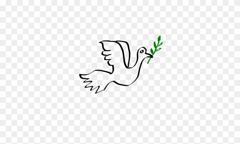 Dove Coloring Peace On Earth - Doves As Symbols #1761743