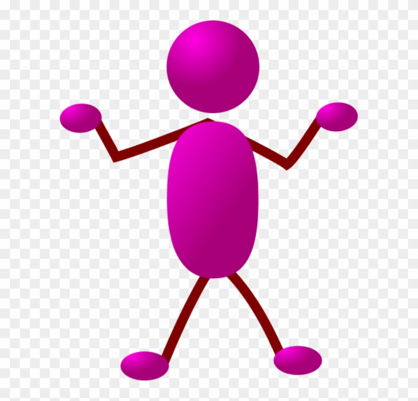 Figure Clipart - Blue Stickman Png #1761981