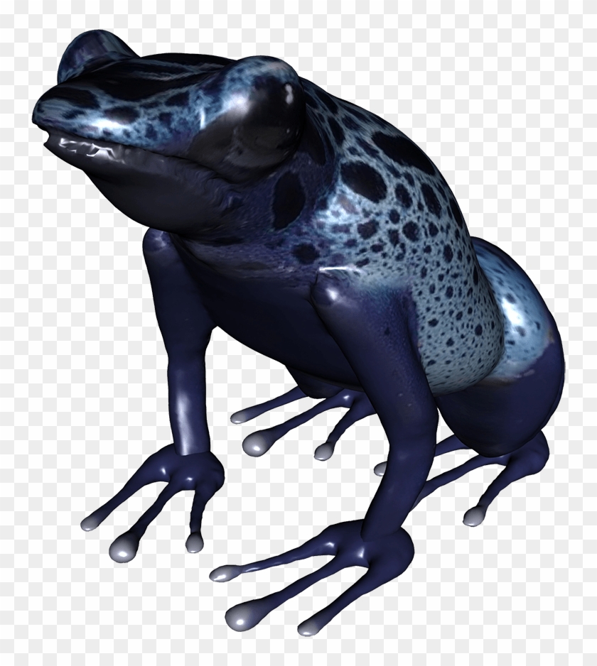 Frog Clip Art - Blue Frog Png #1762475