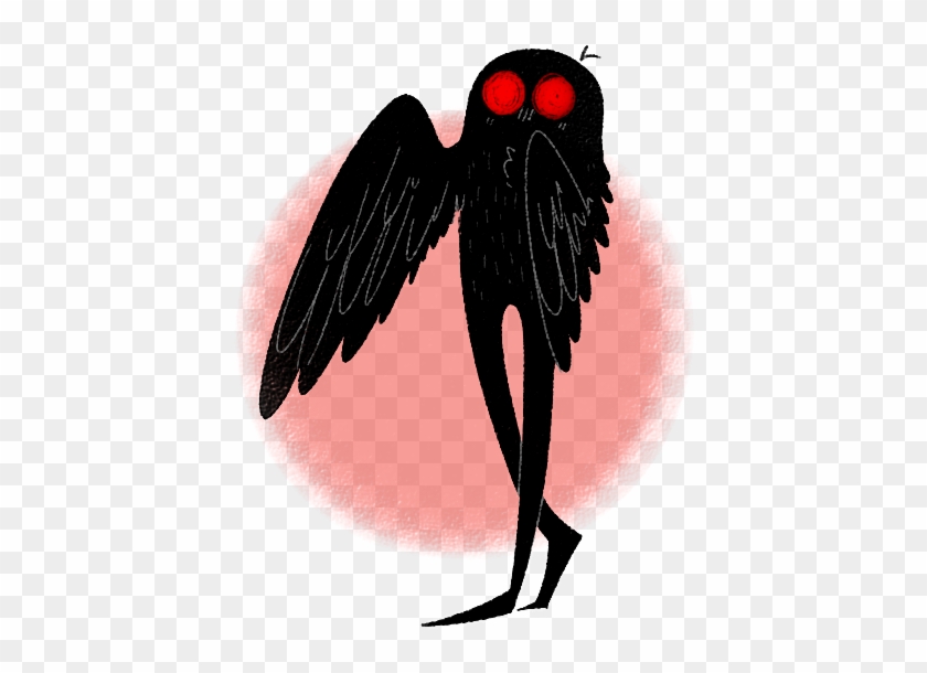 Mothman Is Shaped Like A Friend By Maicings On Deviantart - Illustration #1762835