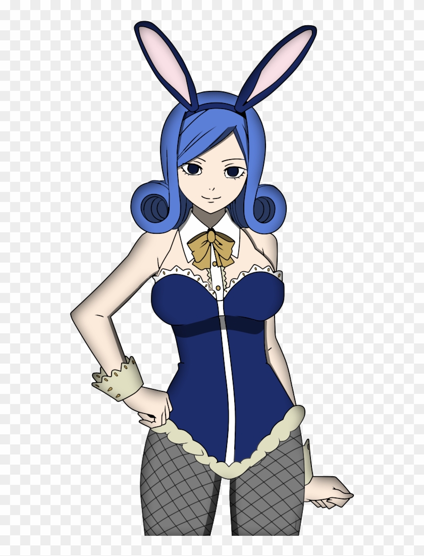 Fairy Tail Juvia Bunny Codzocker On Deviantart Png - Cartoon #1763573