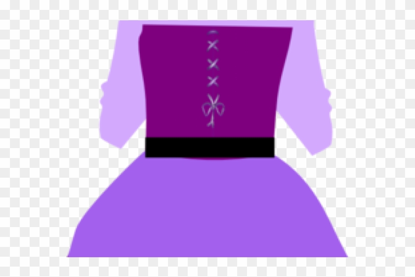 Gown Clipart Violet Dress - Illustration #1763943