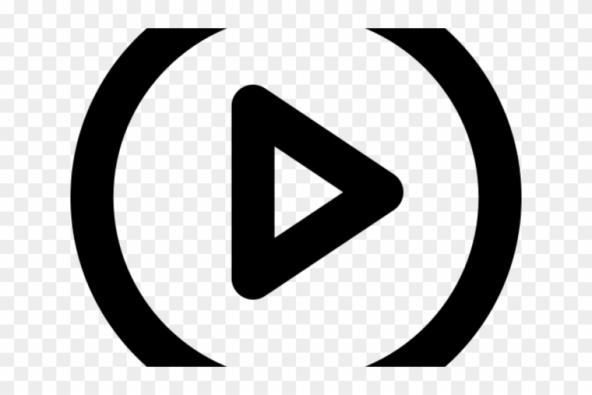 Vireo Clipart Video Symbol - Circle #1764268