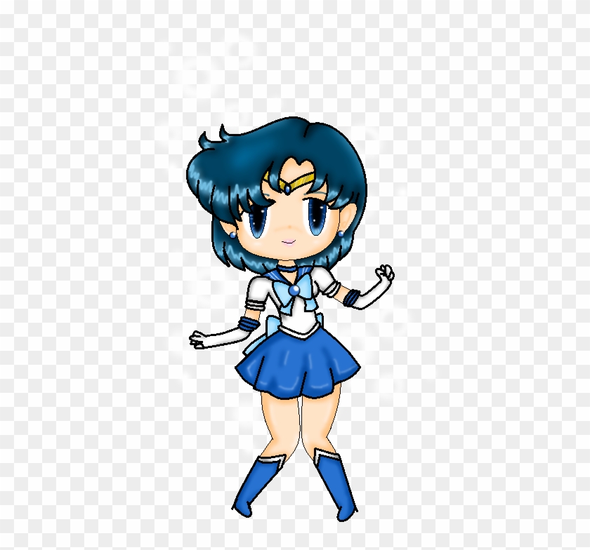 Sailor Mercury - Hình Thuy Thu Mat Trang Chibi #269955