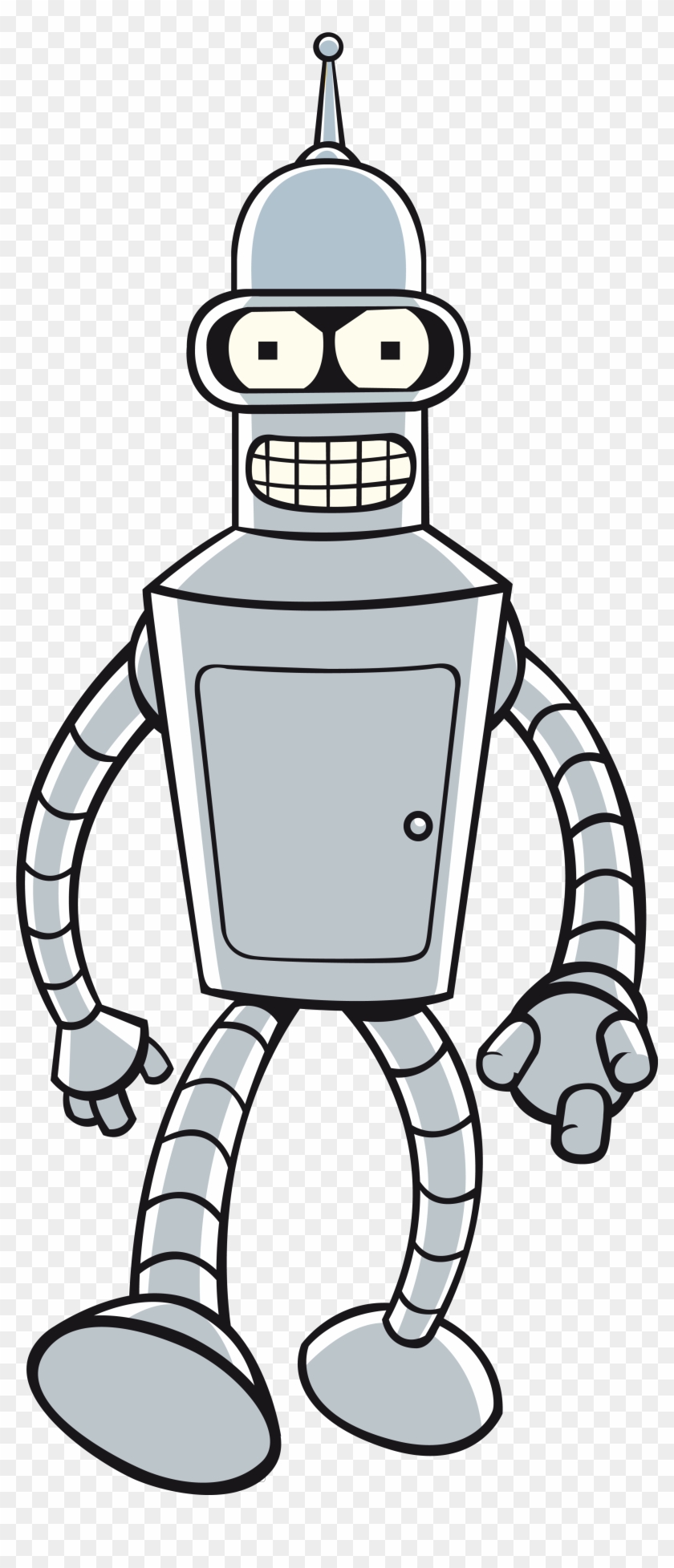 Robot Bender Face T Shirt Futurama Free Transparent Png Clipart Images Download - bender roblox