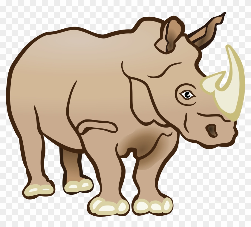 Free Clipart Of A Rhino - Clip Art - Full Size PNG Clipart Images Download